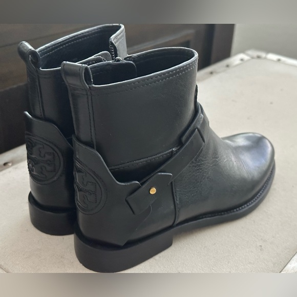 Tory Burch Leather Ankle Boots - Picture 4 of 8